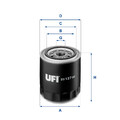 UFI 23.127.00 Ölfilter für VW SEAT FIAT CHRYSLER PEUGEOT RENAULT TOYOTA FORD