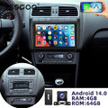 4+64GB DAB+ Für VW Polo 6R 6C 2009-2017 Autoradio Android 14 Carplay GPS WIFI BT
