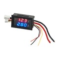 100A Digital Voltmeter Amperemeter 1PCS 48 X 29 X 21 Mm 50A Dual LED Digital Neu