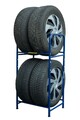 GOODYEAR Reifenregal 4 Reifen Kompletträder Reifenständer Felgenbaum Regal