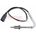 1x Sensor, Abgastemperatur METZGER 08941128 passend für AUDI SEAT SKODA VW