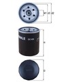 KNECHT Ölfilter OC 495 für SMART MITSUBISHI