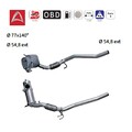 Ruß-Partikelfilter DPF für AUDI SEAT SKODA VW - 1.6 TDI 2.0 TDI 2.0 TDI 16V