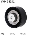 SKF VKM 38241 Riemenspanner, Keilrippenriemen für BMW