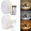 DC 5V USB COB LED Neon Streifen Stripe Licht Band Leiste Leuchte Lichterkette