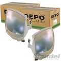 2X DEPO BLINKER KLARGLAS VORNE PASSEND FÜR VW POLO LINKS+RECHTS