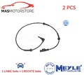 ABS SENSOR DREHZAHLFÜHLER PAAR MEYLE 214 899 0006 2PCS A FÜR LANCIA DELTA III