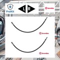 2x ORIGINAL® Brembo Bremsschlauch Vorne, Hinten, Links, Rechts für VW Lt 28-46