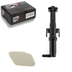 Waschwasserdüse Scheinwerfer Teleskopdüse Blende Set rechts für BMW X3 F25 14-17