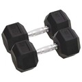 12,5 kg Gusseisen Hanteln - 2er Set für Home Gym, Krafttraining, Fitness