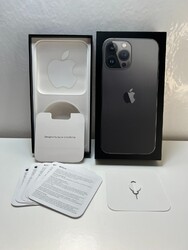 Original Apple iPhone 13 Pro Max Verpackung 128 GB Leerbox Karton Graphite OVP