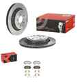 brembo BREMSSCHEIBEN 302mm + XTRA BELÄGE HINTEN passend für VOLVO XC60 2008-2017