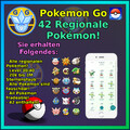Alle Regionalen Pokémon GO Tauschbar – Mini PTC – Level 30/40 – 1M Sternenstaub