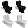 Keramik Standtiefspül WC Abgang Stand-WC Spülkasten Softclose Toilette WC-Sitz 