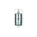 1x Kraftstofffilter KNECHT KL 38 passend für FORD MERCEDES-BENZ KAYSER