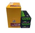 Gizeh Black Fine Magnet 2 Pack  + 1 Pack Gizeh Slim Filter