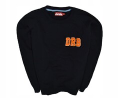 DERBE Sweatshirt mit Rundhalsausschnitt Herren mit Logo Oversize Fit L