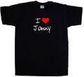 T-Shirt I Love Heart Jonny