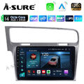 8-Core 4+64GB Android 14 Autoradio Carplay WiFi DSP GPS Navi Für VW Golf 7 MK7