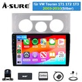2+32G Android 14 Autoradio Apple Carplay DAB+ Kam Navi für VW Touran 1T1 1T2 1T3
