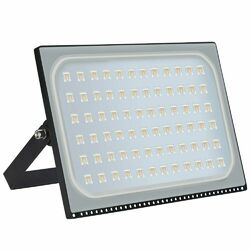 10W-500W LED Flutlicht Strahler Scheinwerfer Garten Außenleuchte Fluter Lampe DE