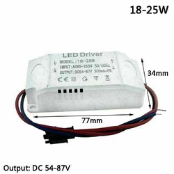 LED driver Trafo 300mA Treiber Transformator Netzteil 3W 5W 10W 18W 20W 24W 36W