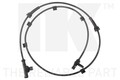NK ABS Sensor Raddrehzahl hinten links passend für Smart Fortwo Coupe 451