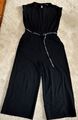 Jumpsuit von Comma, Gr. 42, Schwarz, wenig getragen