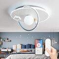 LED Deckenlampe Kinderzimmer Mit Fernbedienung  Modern LED Kinder Deckenlampe