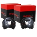 2X METZGER SPRITZBLECHE BREMSSCHEIBEN HINTEN PASSEND FÜR MITSUBISHI CARISMA