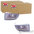 2x VAN WEZEL H3 NEBELSCHEINWERFER SET LINKS+RECHTS passend für SKODA FABIA