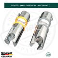 Handbrause Duschkopf Halterung Brausehalter Stangenhalter 18-24 mm verstellbar