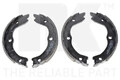Bremsbackensatz, Feststellbremse 2722719 NK für NISSAN X-TRAIL I