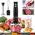 Multifunktional Stabmixer 4-in-1 Elektrische Handmixer Pürierstab Blender Set