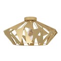 Eglo Deckenleuchte Carlton gold Ø 47 cm E27  Deckenlampen & Kronleuchter