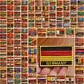 Flaggen aller Länder 207 Länder zum aufbügeln Bügelbild Patch Flicken Patches