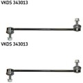 2x Stange/Strebe für Stabilisator SKF VKDS343013 2 Pendelstützen Stabi