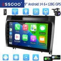 Carplay GPS 6+128G KAM Für Mercedes Benz SLK R171 W171 DAB+ Android 14 Autoradio
