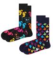 Happy Socks - 2-Pack Classic Dog Socken - NEU 36 - 40