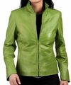 Hot! Designer Neu Damen Lederjacke Echtes Lammfell Slim Fit Modische Jacke