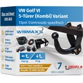 ANHÄNGERKUPPLUNG starr passt für VW Golf VI Variant 09-13 +13pol E-Satz Erich J