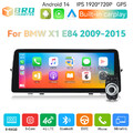 Für BMW X1 E84 2009-2015 12,3" Android 14 Autoradio CarPlay 64GB GPS Navi iDrive