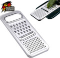 3-In-1 Edelstahl Reibe, Küchenreibe Mit 3 Reibeflächen, Gemüsereibe Für Gemüse, 