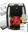 GOURMETmaxx  Heißluftfritteuse XXL - 9L Ofen Airfryer Touchdisplay,  1800 W