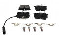 MAPCO Bremsbelagsatz Scheibenbremse 6673 für GALAXY SEAT SHARAN FORD VW ALHAMBRA