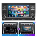 Android14 4+64G Autoradio CarPlay Für Porsche Cayenne 9PA 2002-2010 GPS Navi RDS