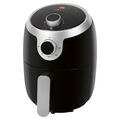 Clatronic Heißluft-Fritteuse FR 3769 H schwarz/silber|1,8 L|Öl- & Fettfrei|NEU