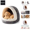 Tofern Hundehöhle Hundehütte Hundebett Hundehaus Weich Warm Hundebett&Katzenb...