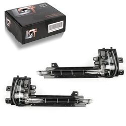 2x LED Blinkerlicht Außenspiegel glasklar Set für Audi A3 8P A4 8K B8 A5 8T 8F