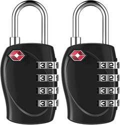 ZHEGE TSA Schloss Mit Zahlencode, Kofferschloss Zahlenschloss 4 Stellig Für Koff